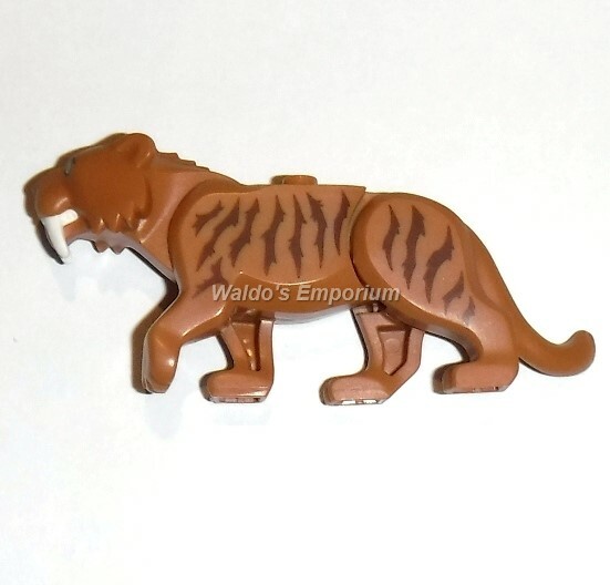 Lego MiniFigure Animal, Large Cat, Saber Toothed Tiger from set 60193
