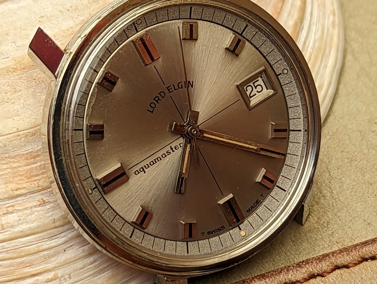 未使用保管品LORD ELGIN AUTOMATIC 腕時計　ビンテージ　稼働品 ロード エルジン LORD ELGIN AUTOMATIC - メルカリ