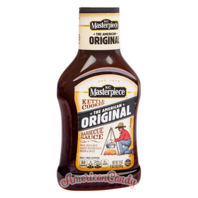 ANGEBOT:  2x KC Masterpiece The American Original BBQ Sauce USA (18,62 /l)