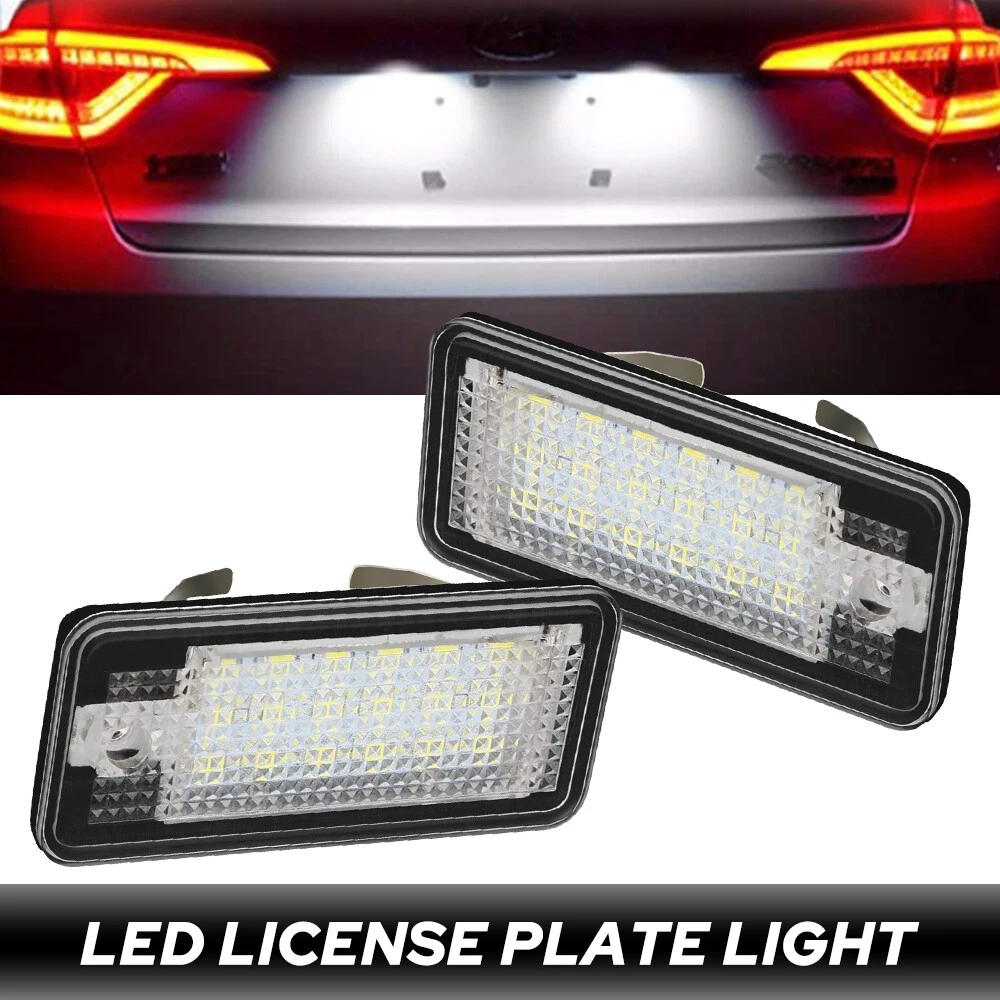 Kit Luci Targa Led Audi A8 D3 2002-2010 Bianco Canbus No Errore OEM 4E0943021 E40943022 M-LE1772 - Led Mauro Mania