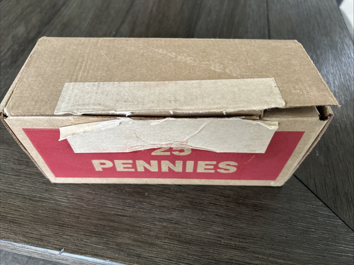 2024 P Lincoln Penny Open Bank Box, 50 Uncirculated Pennies Coin Rolls - Picture 3 of 3
