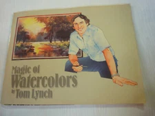 magic of watercolors by Tom Lynch artist art paperback signed autographed book