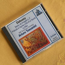 Debussy:Iberia La Mer Arturo Toscanini CETRA CD NM HTF OOP ADD Italy Import HTF