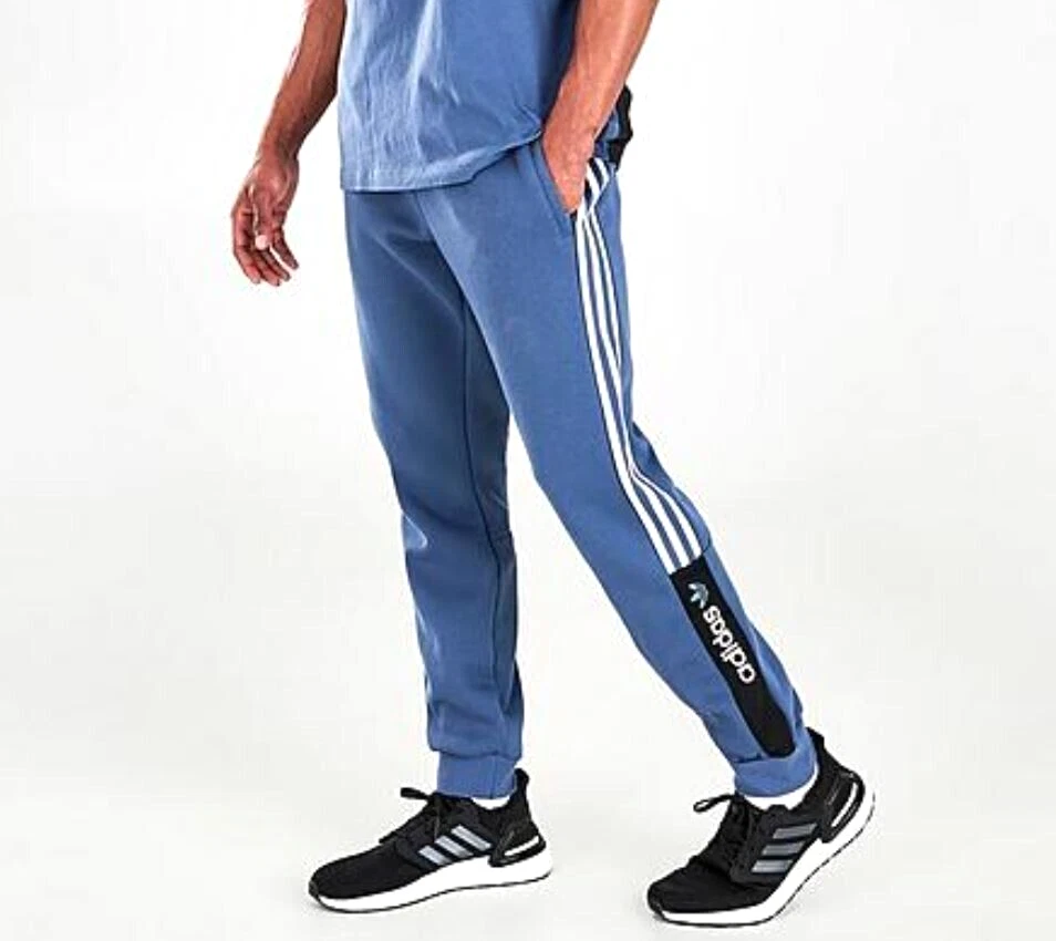 NEW MEN'S ADIDAS ORIGINALS NUTASCA TREFOIL PANTS ~ SIZE LARGE #HG7194