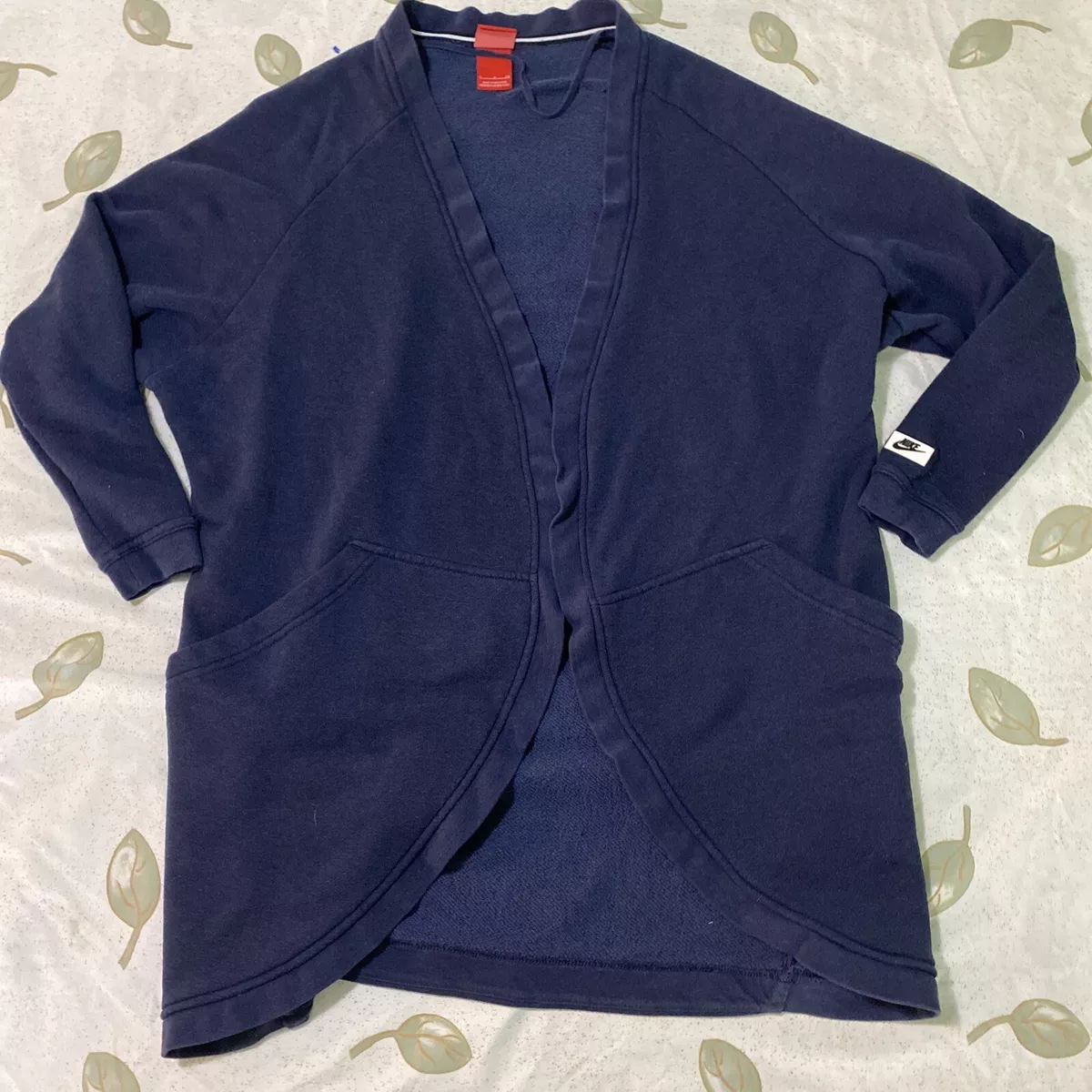 Nike open store front cardigan