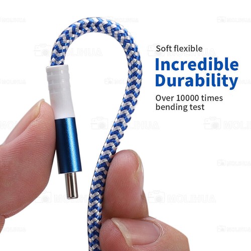 Universal 3 in 1 Multi USB Cable Fast Charger Type C Lead For IOS Samsung Phone - Picture 6 of 13