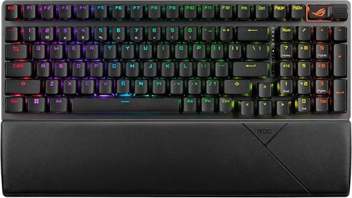 ASUS ROG Strix Scope II 96 Wireless Gaming Keyboard, Three-Mode Connection