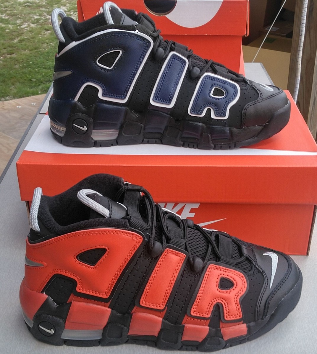 Nike Air More Uptempo (GS) Sz 3.5 Womens 5 Split Youth Shoes  