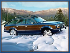 1986 Amc Eagle 4x4 Wagon Toolbox - Refrigerator Magnet 42 Mil