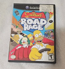 Simpsons Road Rage (Nintendo GameCube, 2001) Game Manual Case