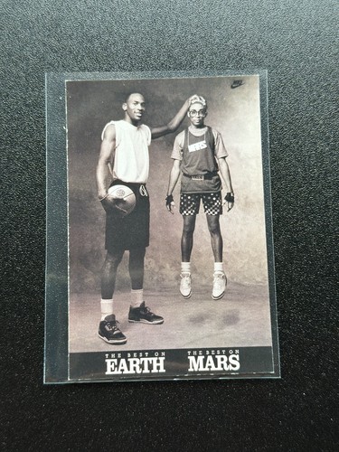 1991 Michael Jordan Mars Blackmon Set 6 Nike Trading Cards Chicago Bulls NBA 1st - Picture 3 of 14