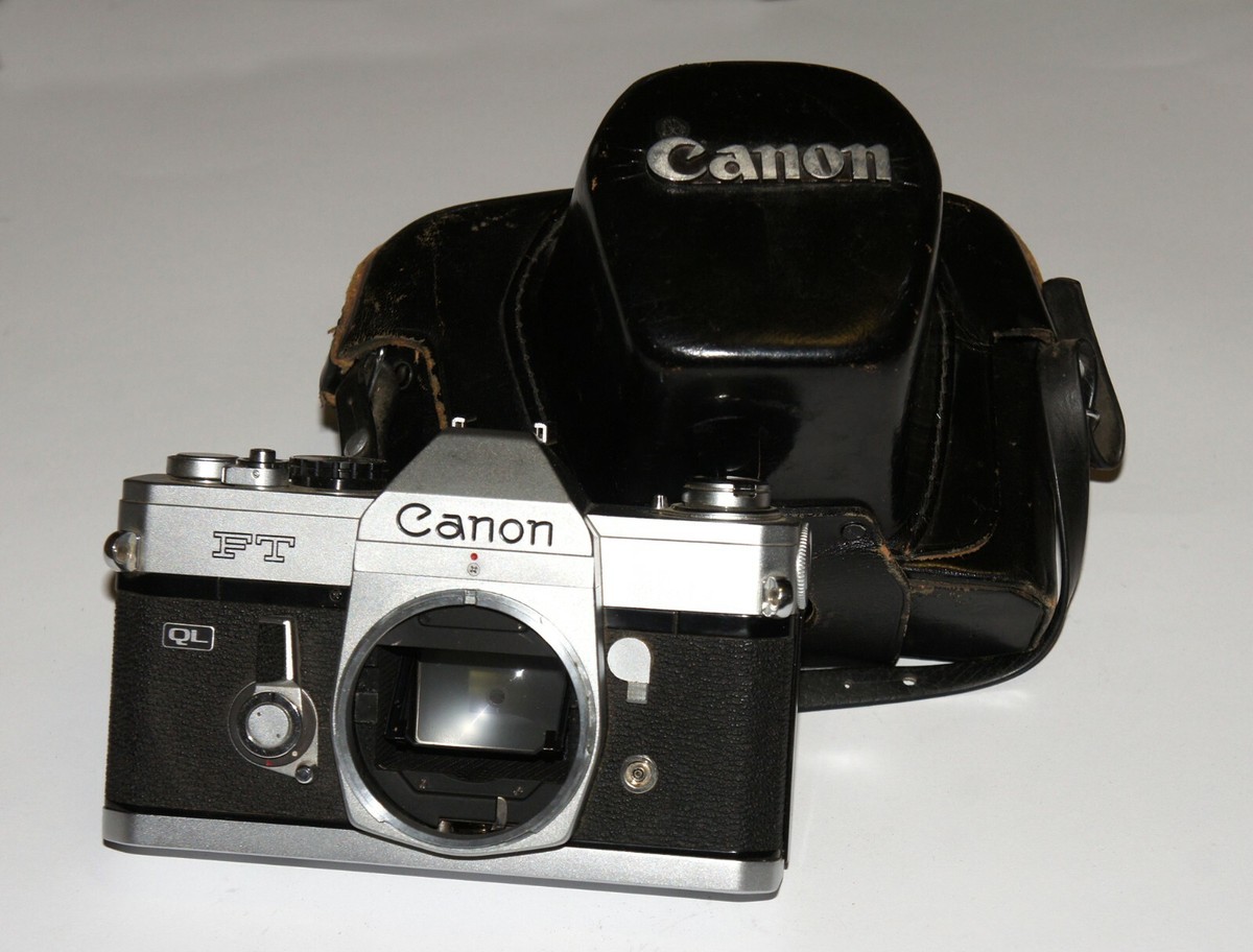 EXC Vintage Canon FT QL 35 mm SLR film CAMERA Works Great! | eBay