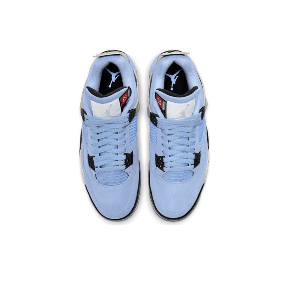 ナイキ AIR JORDAN 4 ユニバーシティブルー University Jordan NIKE AIR JORDAN 4 RETRO UNIVERSITY BLUE university