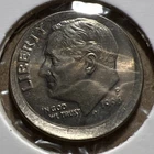 1996 P Roosevelt Dime Brilliant Uncirculated MINT ERROR Broad Strike  Nice Coin