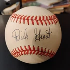 Dick Groat Authentic Autographed National League Baseball (Bart Giamatti) No COA