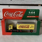 Coca-Cola Die-Cast Mack Model CJ Truck 1:64 Scale Vintage 1991 Yellow Black Red