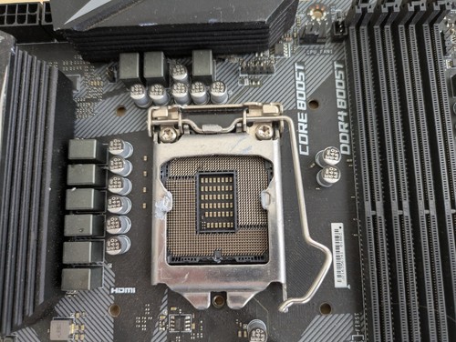 MSI MPG Z390M GAMING EDGE AC Motherboard Intel Z390 LGA 1151 DDR4 FOR PARTS - Picture 3 of 4