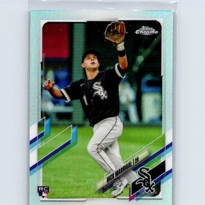 2021 Topps Chrome Nick Madrigal Rookie #79 Prism Refractor Chicago White Sox