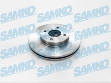 2x SAMKO Bremsscheiben Vorne für RENAULT Scala (LJM) für NISSAN NOTE (E12)