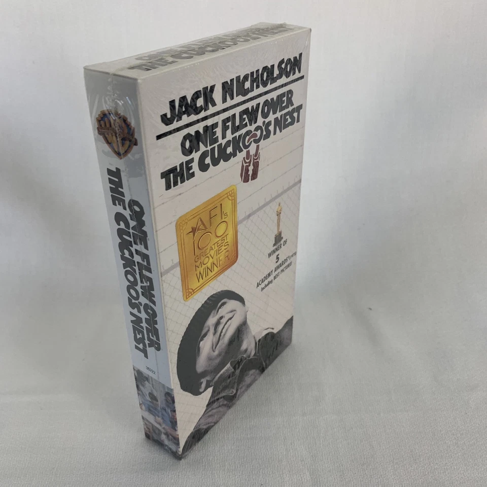 ONE FLEW OVER THE CUCKOO'S NEST NEW SEALED VHS JACK NICHOLSON - Image 3 of 4