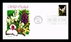 Dr Jim Stamps Panda Cachets Cover Wild Orchids First Day Of Issue Cover 2020