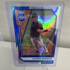 Panini 2021 Elite Extra Aspirations Cooper Bowman #122 Serial New York MLB Card