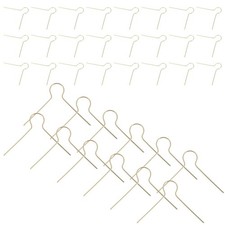 100 Pcs Bauble Tree Hooks Hanging Ornament Christmas Style for Ornaments