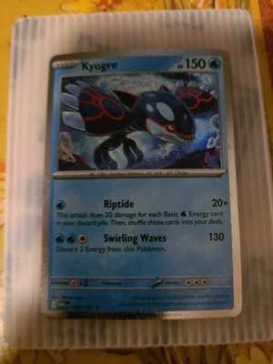 Pokémon TCG Kyogre Cosmos Holo Holofoil Near Mint Rare