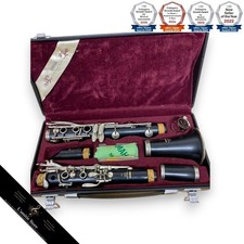 Yamaha YCL250 Wooden Clarinet Nickel Keys with Red Case and Cleaning Cloth