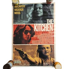 The Kitchen 2019 Original Movie Poster 27x40 Melissa McCarthy Haddish D/S