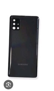 Samsung GALAXY A51 5G A516B BACKCOVER BLACK AKKUDECKEL GRADE B GUT
