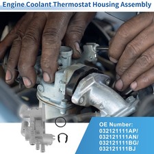 Engine Coolant Thermostat Housing Assembly No.032121111AP for Volkswagen Lupo