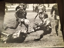 RUGBY LEAGUE MATCH ACTION PRESS PHOTO BRADFORD NORTHERN V WIDNES 11TH DEC 1977