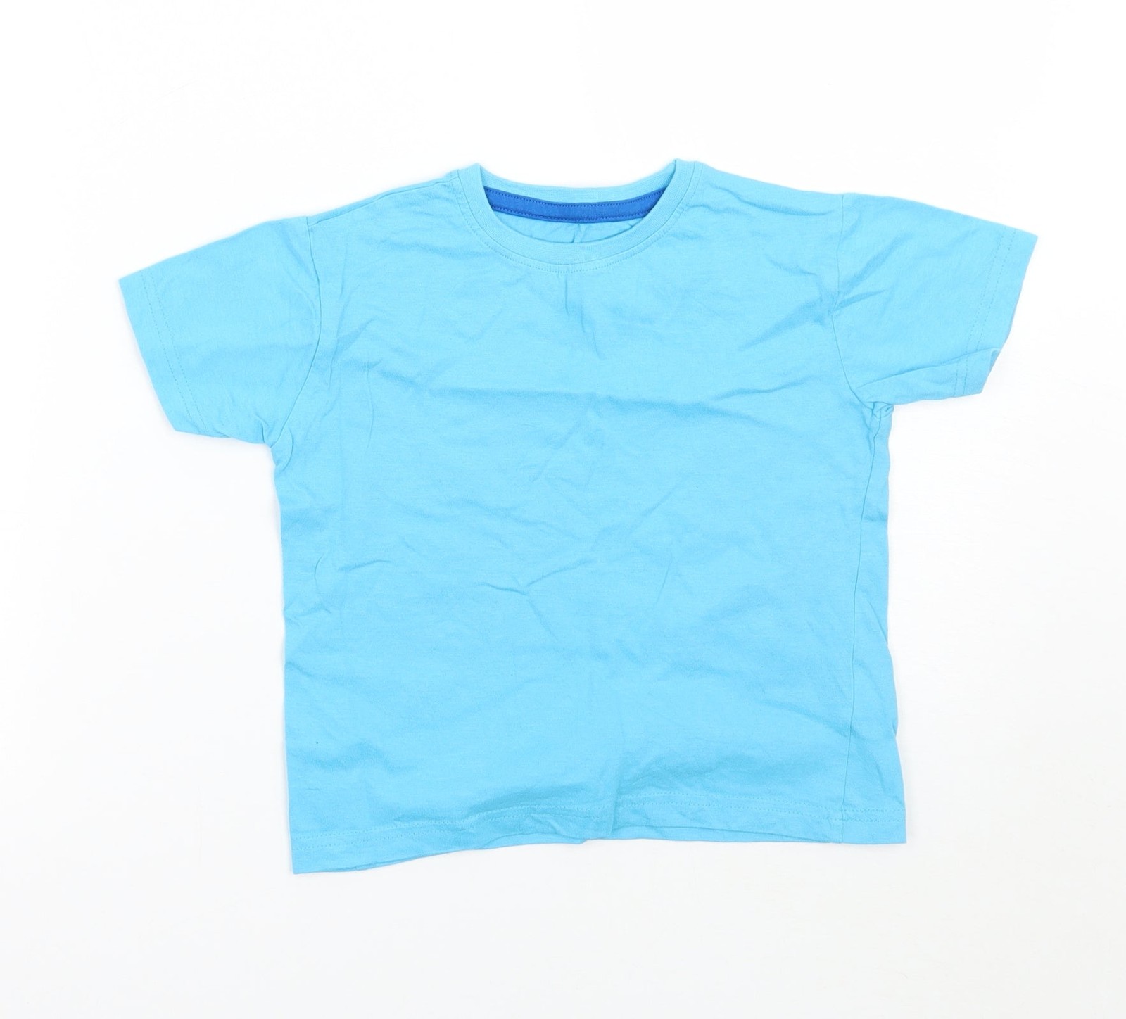 Boys UK Size 3-4 Years urban rascals Blue Basic T-Shirt