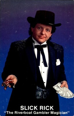 Slick Rick Riverboat Gambler Magician Rick Neiswonger St. Louis MO Chrome PC