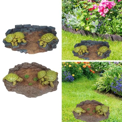 Gutter Downspout Yard Tier Skulptur Terrasse Dekorative