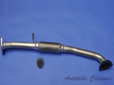 IMASAF Abgasrohr NEU für Fiat Strada 178E 1.9 JTD Auspuff Flexrohr + Haltegummi