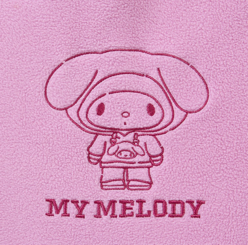 Sanrio Cosplay Zip-Up Hoodie Top mit Kapuze My Melody Pink Gr. L WOmen Japan - Bild 2 von 15