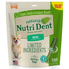 Nutri Dent Dog Dental Chews - Natural Dog Teeth Cleaning
