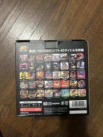 NEOGEO Mini International Classic Edition SNK 40th Anniversary Brand New Sealed