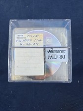 New 10 Pack Memorex CRYSTAL MD 80 minute DIGITAL Recordable Mini Disc