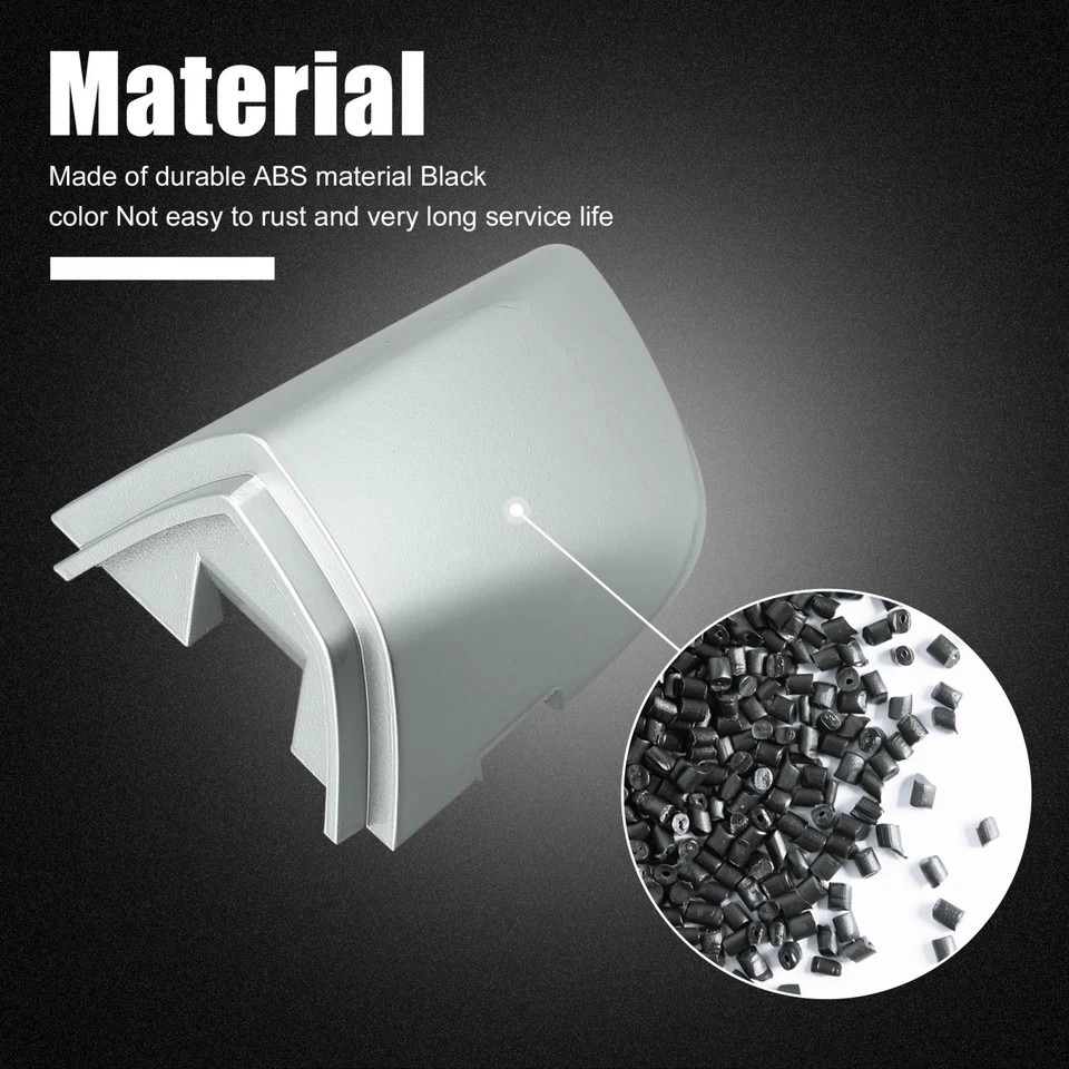 1K8837879 Cubierta de tapa de manija de puerta exterior plateada para VW Passat Golf GTI  Foto 4 de 4