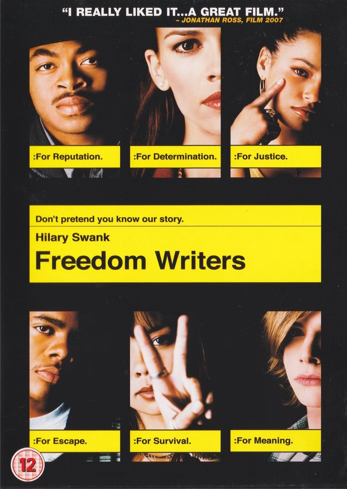 Freedom Writers - Hilary Swank, Imelda Staunton - NEW Region 2 DVD