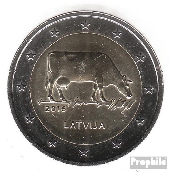 lettonie 2016 Stgl./unzirkuliert édition: 1 m. 2016 2 euro agriculture
