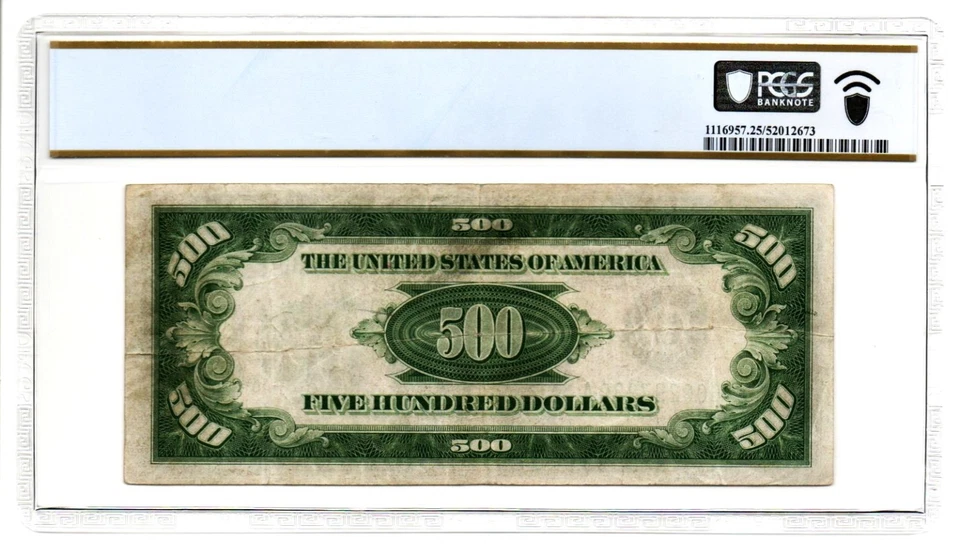 Fr. 2202-G (GA Block) 1934A Chicago Federal Reserve Note PCGS Banknote VF25 - Image 2 of 2