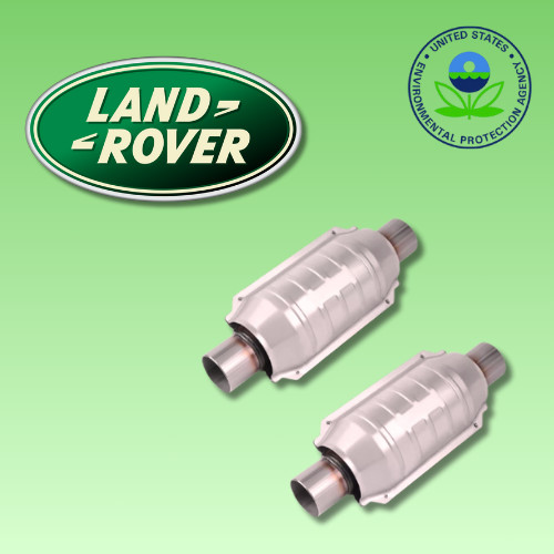 For All Land Rover Catalytic Converter 2 Pack EPA Clean Direct Fit