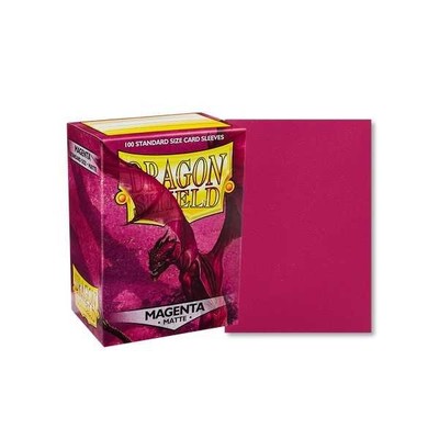 Dragon Shield Matte - Magenta  (100 ct. in box) (US IMPORT)