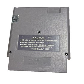 Nintendo NES Bad Dudes Game With Sleeve