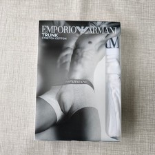 Emporio Armani Men's Trunks Size XL White 1-Pack 11389 CC729