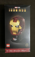 DAMAGED BOX LEGO Super Heroes Marvel Iron Man Helmet 76165 Retired